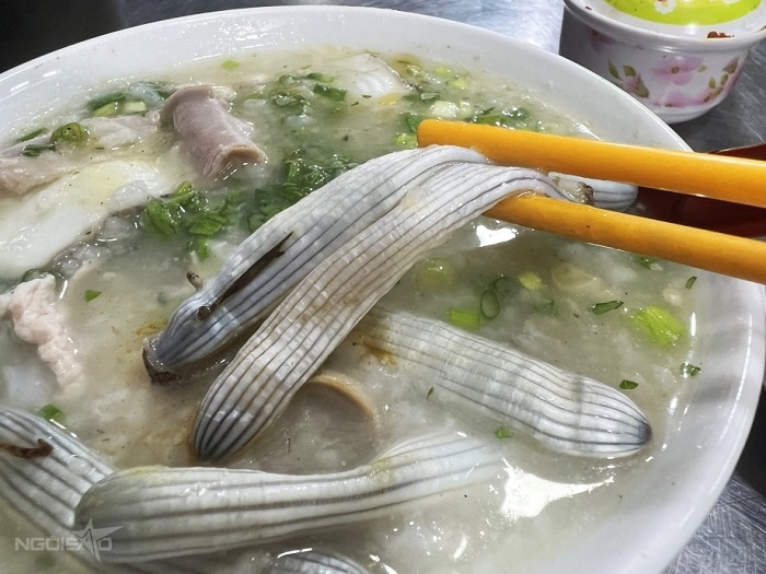 Mẹo nhỏ nấu cháo sá sùng ngon